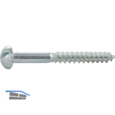 Einschraubkloben zu Oberlichtschnapper KU, 7 x 80 mm, Stahl verzinkt