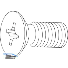 MACO Schraube f�r Scherenlagerstiftsicherung MAMMUT, M5x12 mm, wei� RAL 9016