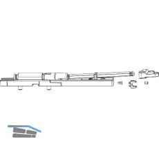 MACO Lastabtragung POWER, Falztiefe 24 mm, 180 kg, rechts (105336)