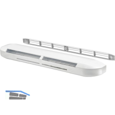 SIEGENIA Aeromat midi HY Fensterl�fter 42 dB, mit Schalld�mmmodul, wei�