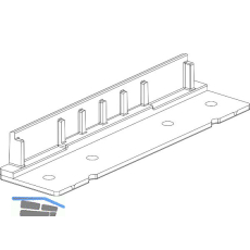 MACO Unterlage POWER f�r Bodenschwelle TROCAL Alu und GFK, grau RAL9022
