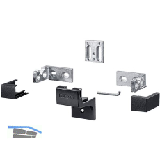 GEZE Slimchain Konsole A Kipp-Dreh-Klappfenster Rahmenmontage einw�rts schwarz