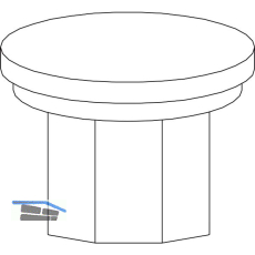 WINKHAUS Fl�gellagerstopfen FLS.FWV.F9, titanf�rbig