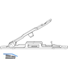 MACO Verschluss f�r Aluvorsatzschale Tricoat-Evo