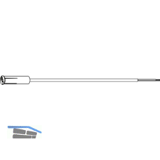 ROTO E-Tec Control Magnetischer Verschluss Sensor VdS B rund Kabel 10 m wei�
