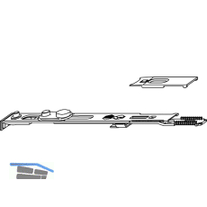 MACO MT Kippverschluss unten f�r T�ren, FFH 1801-2350 mm (52433)