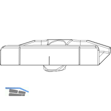 MACO Schlie�teil Falzluft 12 glatt, Eurofalz 18, 9V,Positionsz.,Schr�gv. (34963)