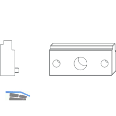 MACO Zwischenlage f�r Zwischengetriebe 13V 11 mm, SV150/180/415a/418 (43509)