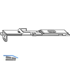 MACO MT Endverschluss Stulpfl�gelgetriebe Euronut oben Stangenausschluss