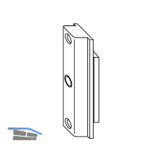 MACO Anpressverschluss VV, Fl�gelteil, f�r Beschlagsnut (43788)