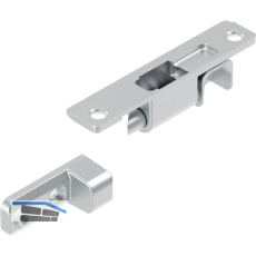 MACO Drehsperre aufschraubbar, selbstschlie�end, silber (10534)