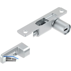 MACO Drehsperre aufschraubbar, selbstschlie�end, silber, sperrbar (10535)