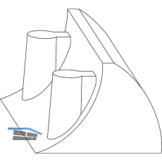 MACO Ansteckende f. Drehsperrengeh�use Eurofalz 12L, 9V, 18-20 FT, grau (43747)