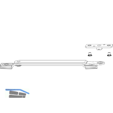 MACO Drehbegrenzung Holz Euronut, FFB 240-1300 mm, 80 kg, silber (101518)