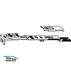 MACO MT Endverschluss Stulpfl�gelgetriebe montiertes Schlie�teil