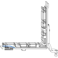 MACO Falzecklagerband TV, Versatz 13 mm, rechts, 100 kg (58131)
