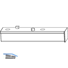 MACO Unterlage f�r Drehbegrenzung Fl�gelteil, f�r Beschlagsnut (40456)