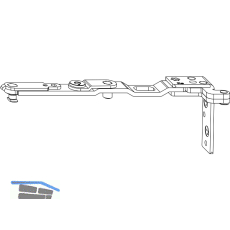 MACO Drehbandarm f�r Drehbandstulp TV Holz, rechts, 13V, 100 kg (54922)