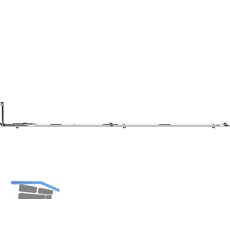 MACO MM Mittelverschluss einteilig EH 3 iS, FFB/FFH 1201-1340 mm (215452)