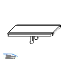 MACO MM Schnittabdeckung, silber (354966)