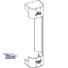 ROTO NX Abdeckkappe Axerlager P verstellbar PVC R07.2 wei�