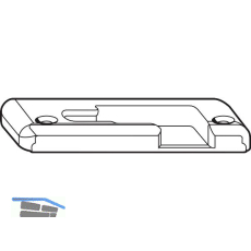 ROTO NT/NX Kipplager TF Holz Euofalz 30 mm 13V Zink silber rechts