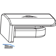 ROTO NT/NX Falzauflauf einsteckbar Rahmenteil f�r SH-Schlie�st�ck 13V silber