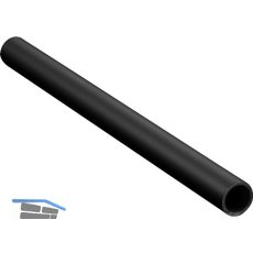 HAUTAU FL190 Kurbelstangenrohr L=3000 mm Aluminium schwarz RAL 9005