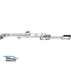 MACO MM Endverschluss oben 90� Begrenzung 1 iS-Zapfen Tricoat-Evo (233641)