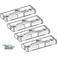 ROTO Patio Alversa Spaltl�ftungsschlie�st�ck-Set Holz Eurofalz 30 mm 13V rechts