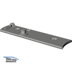 WINKHAUS Rahmenanbindung RA.DB.H.IF.29-13-12.RS Eurofalz 29 mm 13V silber rechts