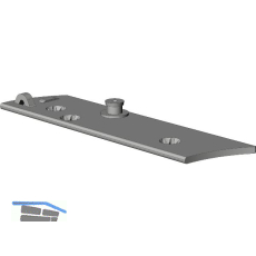 WINKHAUS Rahmenanbindung RA.DB.H.IF.29-13-12.LS Eurofalz 29 mm 13V silber links