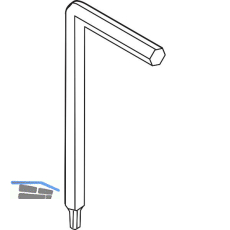 ROTO NT/NX Innensechskantschl�ssel SW 2,5 / SW 4