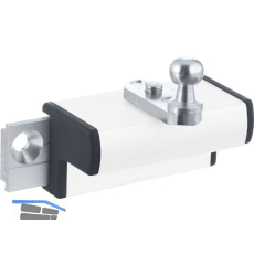 GEZE OL90N/OL95 Fl�gelbock Standard, Aluminium wei� RAL 9016