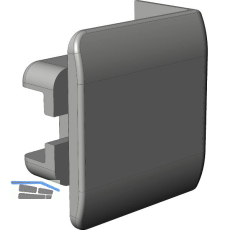 WINKHAUS Auflauf AL.K.SBS.W Montage Sicherheitsschlie�blech SBS staubgrau