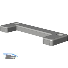 WINKHAUS Stulpniederhalter SNH.AGR Kunststoff anthrazitgrau RAL7016