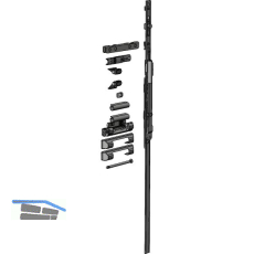 WINKHAUS Rundbogengarnitur GRT.RB.H.18-13 f�r Holz 80 kg silber