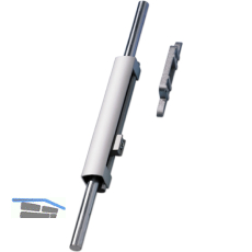 GEZE OL90N/OL95 Zusatzverriegelung, �berschlag 14-25 mm, Alu silber eloxiert