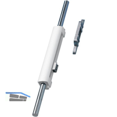 GEZE OL90N/OL95 Zusatzverriegelung, �berschlag 14-25 mm, Alu wei� RAL 9016