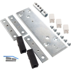 GEZE OL90N/OL95 Zubeh�r f�r flexible Mauernischen�bertragung, Alu wei� RAL 9016