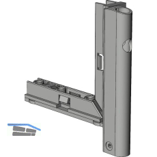 WINKHAUS Fl�gellager FL.HT.18-13-12.RS 12/18-13V 130 kg silber rechts