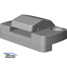 WINKHAUS Fl�gelheber FH.R.205 GEALAN/KBE/REHAU/SALAMANDER silber