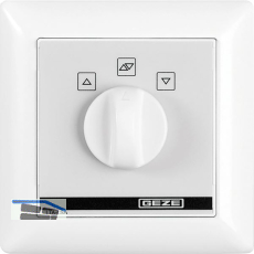 GEZE L�ftertaster/L�fterschalter LTA-LSA f�r E 212 R1, 230V, Kunststoff wei�