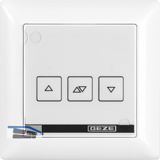 GEZE L�ftertaster LTA-230, f�r E 212 R und E 205, 230 V, Kunststoff wei�