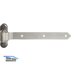 Langband 3 DW, verstellbar, 350 x 40 mm, Edelstahl