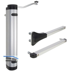 T�rschlie�er Verticlose-2, f�r 90� und 180� �ffnung, Aluminium silberf�rbig