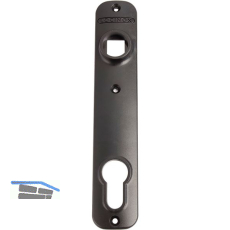 Langschild 3020-HYB-STD f�r Rohrrahmenschl�sser, 170 x 32 x 5 mm, Kunststoff