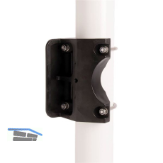 Schie�blech/Toranschlag SKRZ aus Polyamid,f�r Rundrohr � 60mm,universal, RAL7040