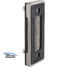 Schlie�blech/Schiebetoranschlag SSKZQF, 195 x 70 x 22 mm, Edelstahl