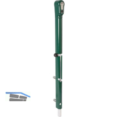 Verriegelbarer Bolzen-Stangenriegel KEYDROP,Riegel 100mm H�henverstell. RAL6005